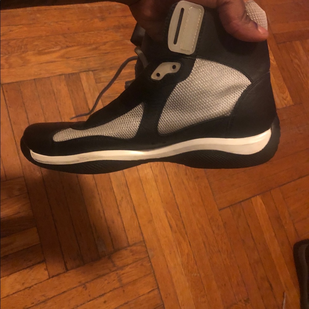 Authentic Vintage high top Prada. Good condition.